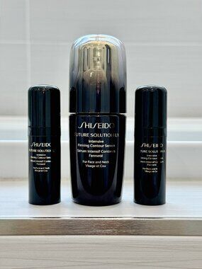 New Shiseido Future Solution LX Intensive Firming Contour Serum & 2 Travel Sizes